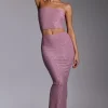 Oh Polly Women'S Clothing Sale - $65 And Under | Women'S Clothing Sale - $40 And Under^Embellished Mid Rise Gown Skirt in Light Pink LightPink