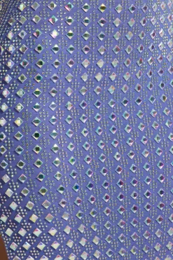 Oh Polly Women'S Clothing Sale - $65 And Under | Party Dresses^Embellished Mid Rise Gown Skirt in Blue
