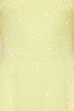 Oh Polly Women'S Clothing Sale - $65 And Under | Wedding Guest^Embellished Multi Wear A-Line Mini Dress in Lime Green LimeGreen