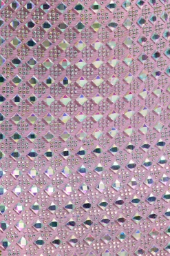 Oh Polly Homecoming Dresses | Birthday^Embellished Square Neck Mini Dress in Lilac