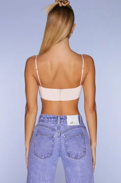 Oh Polly Women'S Clothing Sale - $65 And Under | Women'S Clothing Sale - $40 And Under^Embellished Strap Crop Top in Blush