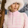 Oh Polly Gym Accessories^Faux-Fur Hat in Ice White IceWhite
