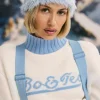 Oh Polly Gym Accessories^Faux-Fur Headband in Ice Blue IceBlue