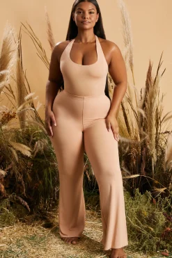 Oh Polly Women'S Clothing Sale - $65 And Under | Women'S Clothing Sale - $40 And Under^Figure You Out Split Hem Leggings in Tan