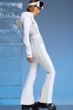 Oh Polly Coats^Fleece Lined Ski Suit in White