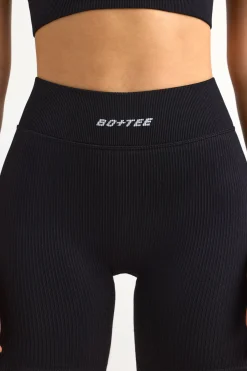 Oh Polly Women'S Clothing Sale - $65 And Under | Women'S Clothing Sale - $40 And Under^FlexiRib Biker Shorts in Black