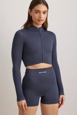 Oh Polly Women'S Clothing Sale - $65 And Under | Women'S Clothing Sale - $40 And Under^FlexiRib Cropped Jacket in Slate