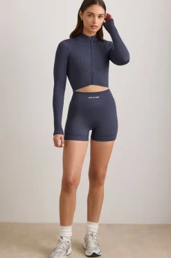 Oh Polly Women'S Clothing Sale - $65 And Under | Women'S Clothing Sale - $40 And Under^FlexiRib Cropped Jacket in Slate