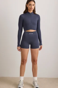 Oh Polly Women'S Clothing Sale - $65 And Under | Women'S Clothing Sale - $40 And Under^FlexiRib Cropped Jacket in Slate