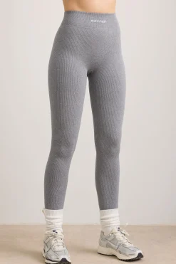 Oh Polly Women'S Clothing Sale - $65 And Under | Women'S Clothing Sale - $40 And Under^FlexiRib High Waist Leggings in Grey Melange GreyMelange