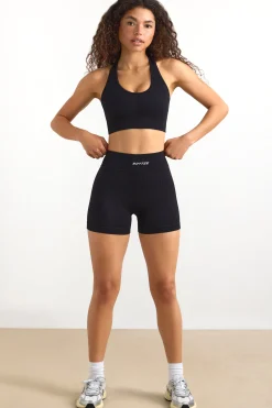 Oh Polly Women'S Clothing Sale - $65 And Under | Women'S Clothing Sale - $40 And Under^FlexiRib Mini Shorts in Black