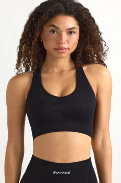 Oh Polly Women'S Clothing Sale - $65 And Under | Women'S Clothing Sale - $40 And Under^FlexiRib Racerback Sports Bra in Black