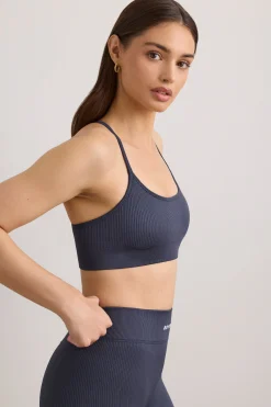 Oh Polly Women'S Clothing Sale - $65 And Under | Women'S Clothing Sale - $40 And Under^FlexiRib Scoop Neck Sports Bra in Slate