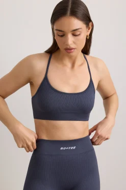 Oh Polly Women'S Clothing Sale - $65 And Under | Women'S Clothing Sale - $40 And Under^FlexiRib Scoop Neck Sports Bra in Slate