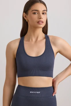 Oh Polly Women'S Clothing Sale - $65 And Under | Women'S Clothing Sale - $40 And Under^FlexiRib Wide Strap Sports Bra in Slate