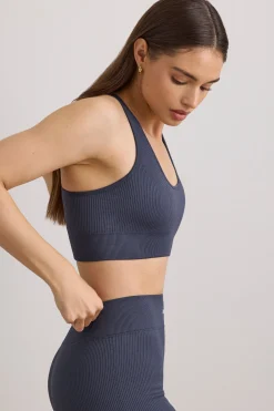 Oh Polly Women'S Clothing Sale - $65 And Under | Women'S Clothing Sale - $40 And Under^FlexiRib Wide Strap Sports Bra in Slate