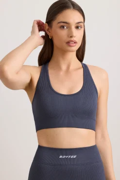 Oh Polly Women'S Clothing Sale - $65 And Under | Women'S Clothing Sale - $40 And Under^FlexiRib Wide Strap Sports Bra in Slate