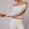 Oh Polly Shorts | Matching Sets^Fold-Over Mini Shorts in Soft White SoftWhite