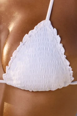 Oh Polly Women'S Clothing Sale - $65 And Under | Women'S Clothing Sale - $40 And Under^Halter Neck Triangle Bikini Top in White