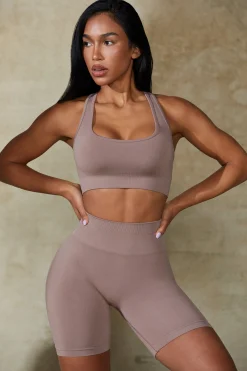 Oh Polly Women'S Clothing Sale - $65 And Under | Women'S Clothing Sale - $40 And Under^High Waist Define Luxe Biker Shorts in Mocha