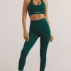 Oh Polly Matching Sets | Leggings^High Waist Define Luxe Leggings in Jade Green