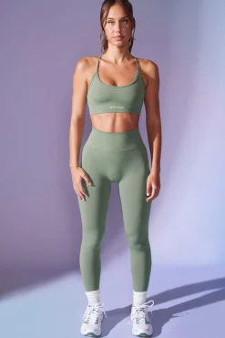 Oh Polly Matching Sets | Leggings^High Waist Define Luxe Leggings in Sage