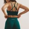 Oh Polly Matching Sets | Shorts^High Waist Define Luxe Mini Shorts in Jade Green