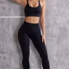 Oh Polly Matching Sets | Leggings^High Waist Seamless Leggings in Jet Black JetBlack