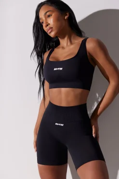 Oh Polly Matching Sets | Shorts^High Waist Super Sculpt Biker Shorts in Black