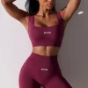 Oh Polly Matching Sets | Shorts^High Waist Super Sculpt Biker Shorts in Plum