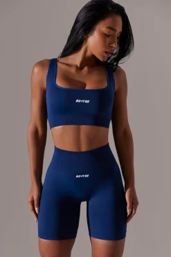 Oh Polly Matching Sets | Shorts^High Waist Super Sculpt Biker Shorts in Navy