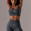 Oh Polly Matching Sets | Shorts^High Waist Super Sculpt Biker Shorts in Grey