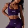 Oh Polly Women'S Clothing Sale - $65 And Under | Women'S Clothing Sale - $40 And Under^High Waist Super Sculpt Biker Shorts in Purple
