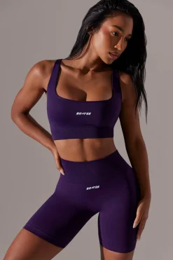 Oh Polly Women'S Clothing Sale - $65 And Under | Women'S Clothing Sale - $40 And Under^High Waist Super Sculpt Biker Shorts in Purple