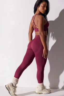Oh Polly Matching Sets | Leggings^High Waist Super Sculpt Leggings in Plum
