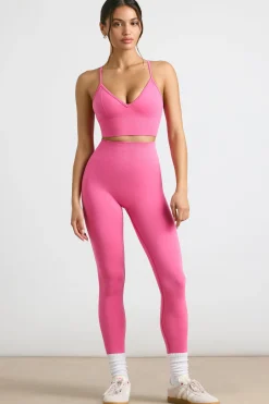 Oh Polly Matching Sets | Leggings^High-Waist Define Luxe Leggings in Hot Pink