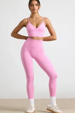 Oh Polly Matching Sets | Leggings^High-Waist Define Luxe Leggings in Bubblegum Pink