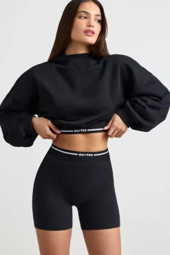 Oh Polly Women'S Clothing Sale - $65 And Under | Women'S Clothing Sale - $40 And Under^High-Waist Mini Shorts in Black