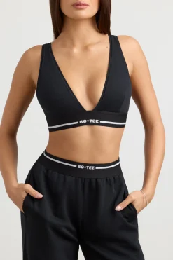 Oh Polly Tracksuits | Matching Sets^High-Waist Straight-Leg Joggers in Black
