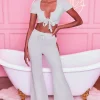 Oh Polly Women'S Clothing Sale - $65 And Under | Women'S Clothing Sale - $40 And Under^Laid Back Wide Leg Trousers in Grey