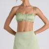 Oh Polly Women'S Clothing Sale - $65 And Under | Women'S Clothing Sale - $40 And Under^Layered Mid-Rise Mini Skirt in Spring Green SpringGreen