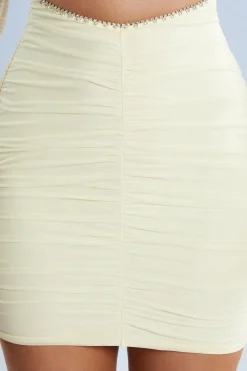 Oh Polly Women'S Clothing Sale - $65 And Under | Women'S Clothing Sale - $40 And Under^Long Sleeve Cut Out Mini Dress in Ivory