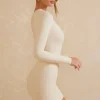 Oh Polly Women'S Clothing Sale - $65 And Under | Women'S Clothing Sale - $40 And Under^Low Rise Bodycon Mini Skirt in Ivory