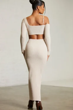 Oh Polly Women'S Clothing Sale - $65 And Under | Women'S Clothing Sale - $40 And Under^Low Rise Maxi Skirt in Beige