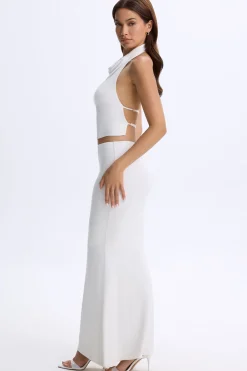 Oh Polly Skirts & Skorts | Co-Ords^Low-Rise Maxi Skirt in White