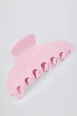 Oh Polly Gym Accessories^Medium Claw Clip in Soft Pink SoftPink