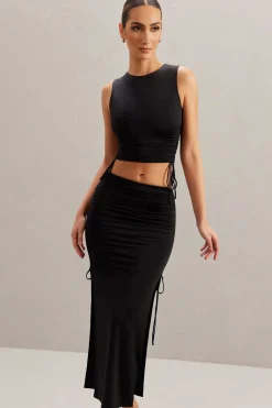 Oh Polly Skirts & Skorts | Co-Ords^Mid Rise Midi Skirt in Black
