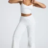 Oh Polly Women'S Clothing Sale - $65 And Under | Women'S Clothing Sale - $40 And Under^Mid Rise Straight Leg Pointelle Trousers in White
