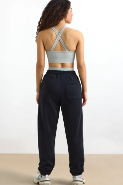 Oh Polly Tracksuits^Mid-Rise Joggers in Black