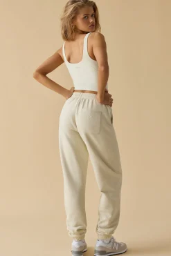 Oh Polly Women'S Clothing Sale - $65 And Under | Women'S Clothing Sale - $40 And Under^Mid-Rise Joggers in Bone
